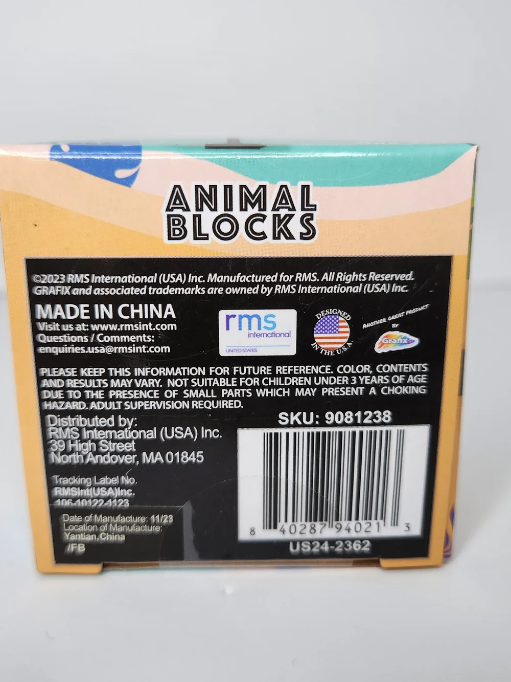 3 Block Tech Animal Blocks Building Sets - Elephant, Bee, Flamingo